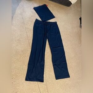 Zimmerli Switzerland Men's Small 100% Organic Cotton Navy Blue Lounge Pants